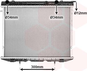 TQ TQ-37002175 - Радиатор, охлаждане на двигателя vvparts.bg