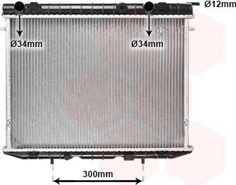 TQ TQ-37002213 - Радиатор, охлаждане на двигателя vvparts.bg