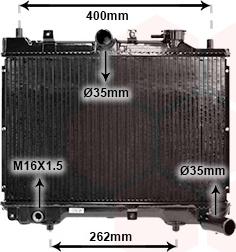 TQ TQ-27002023 - Радиатор, охлаждане на двигателя vvparts.bg