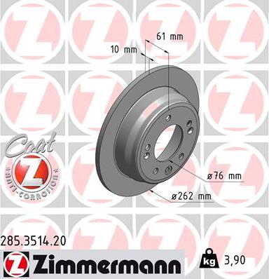 TQ TQ-BD0553 - Спирачен диск vvparts.bg