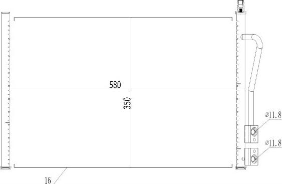 TQ TQ-HL-068 - Кондензатор, климатизация vvparts.bg