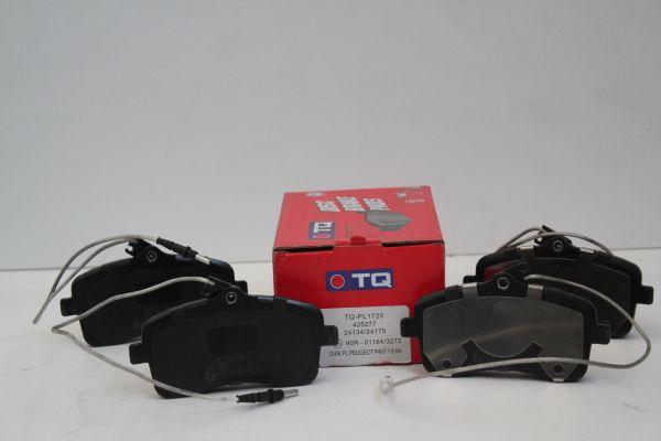 TQ TQ-PL1725 - Комплект спирачно феродо, дискови спирачки vvparts.bg