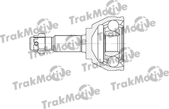 TrakMotive 40-0593 - Каре комплект, полуоска vvparts.bg