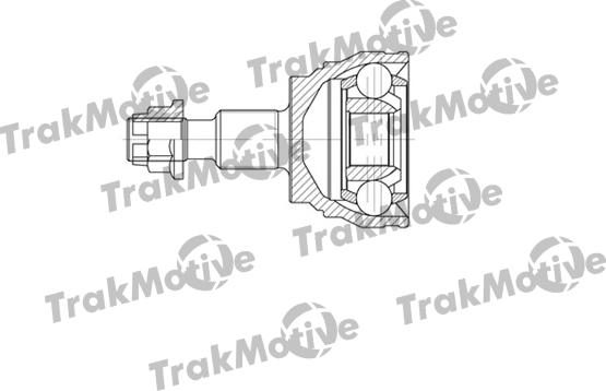 TrakMotive 40-0670 - Каре комплект, полуоска vvparts.bg