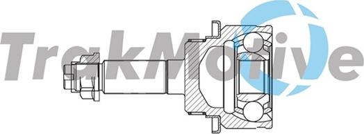 TrakMotive 40-0805 - Каре комплект, полуоска vvparts.bg