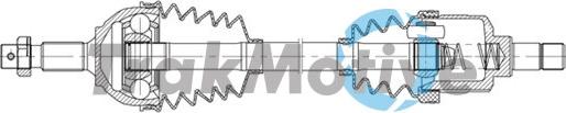 TrakMotive 30-1402 - Полуоска vvparts.bg