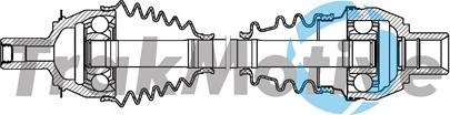 TrakMotive 30-1698 - Полуоска vvparts.bg