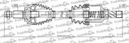 TrakMotive 30-1224 - Полуоска vvparts.bg