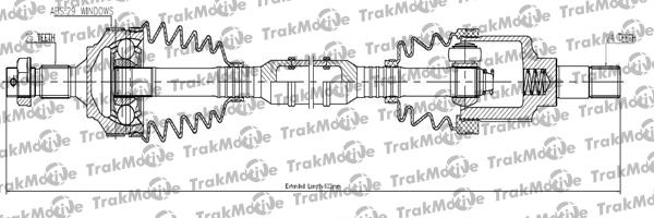 TrakMotive 30-1226 - Полуоска vvparts.bg