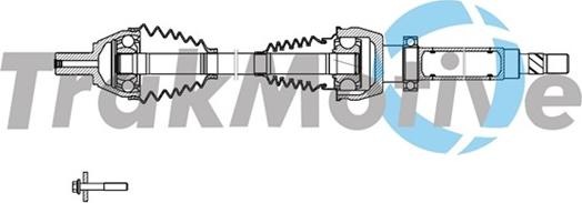 TrakMotive 30-1717 - Полуоска vvparts.bg