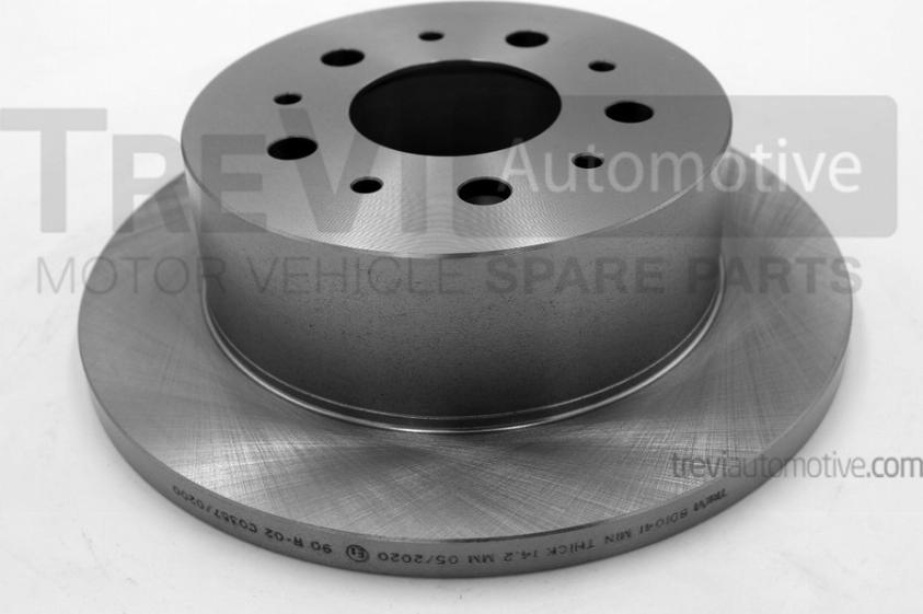 Trevi Automotive BD1041 - Спирачен диск vvparts.bg