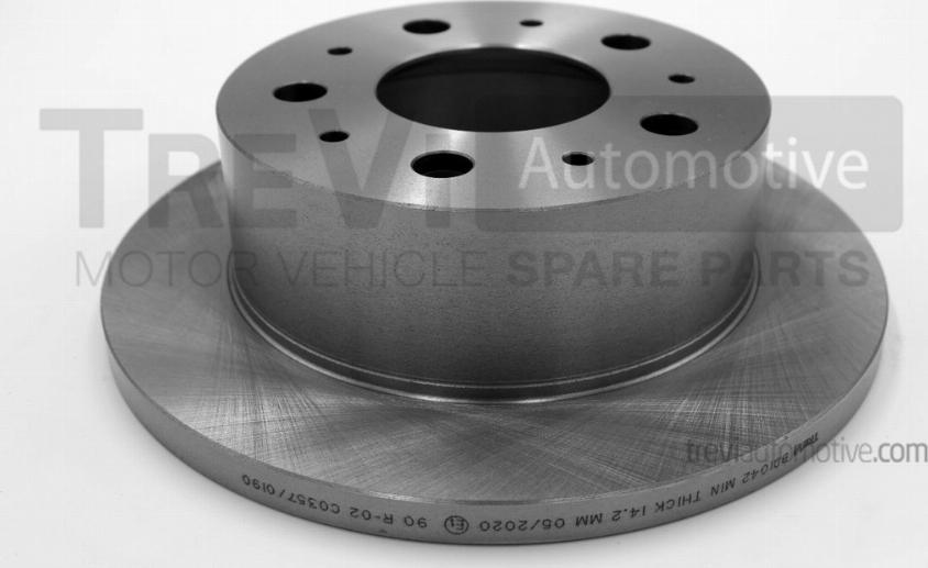 Trevi Automotive BD1042 - Спирачен диск vvparts.bg