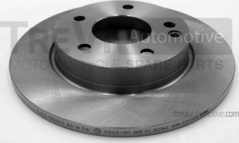 Trevi Automotive BD1033 - Спирачен диск vvparts.bg