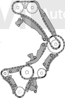 Trevi Automotive KC1041 - Комплект ангренажна верига vvparts.bg