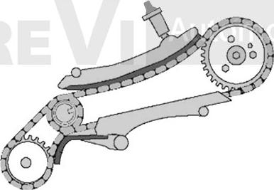 Trevi Automotive KC1002 - Комплект ангренажна верига vvparts.bg