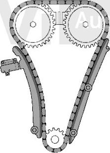 Trevi Automotive KC1039 - Комплект ангренажна верига vvparts.bg