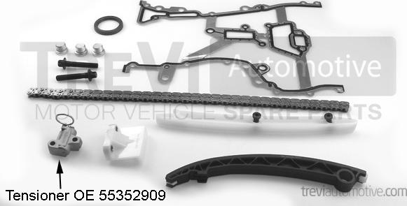 Trevi Automotive KC1039 - Комплект ангренажна верига vvparts.bg