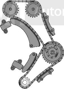 Trevi Automotive KC1038 - Комплект ангренажна верига vvparts.bg