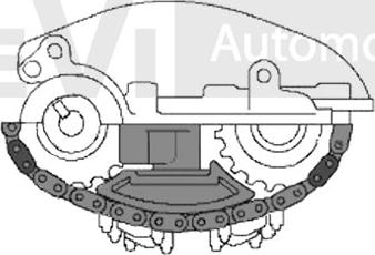 Trevi Automotive KC1033 - Комплект ангренажна верига vvparts.bg