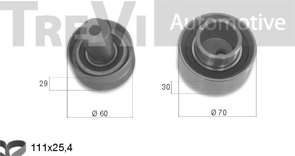 Trevi Automotive KD1103 - Комплект ангренажен ремък vvparts.bg