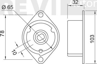 Trevi Automotive TA1344 - Ремъчен обтегач, пистов ремък vvparts.bg