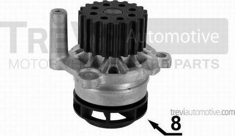 Trevi Automotive TP1237 - Водна помпа vvparts.bg