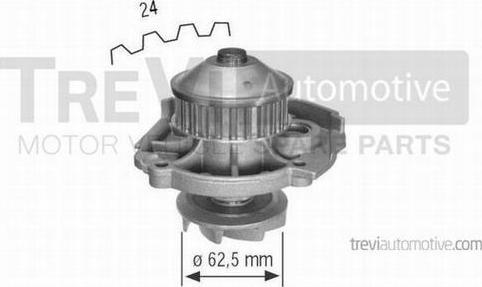 Trevi Automotive TP839 - Водна помпа vvparts.bg