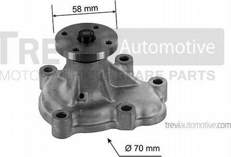 Trevi Automotive TP764 - Водна помпа vvparts.bg