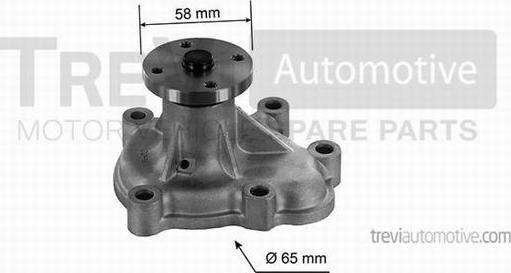 Trevi Automotive TP765 - Водна помпа vvparts.bg