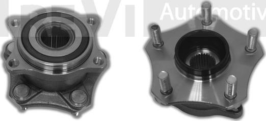 Trevi Automotive WB1052 - Комплект колесен лагер vvparts.bg