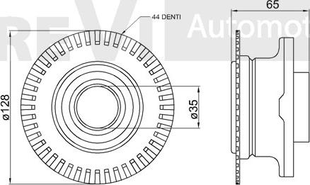 Trevi Automotive WB1339 - Комплект колесен лагер vvparts.bg