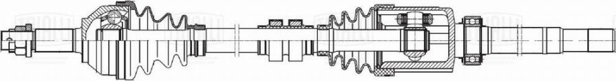 Trialli AR 1446 - Полуоска vvparts.bg