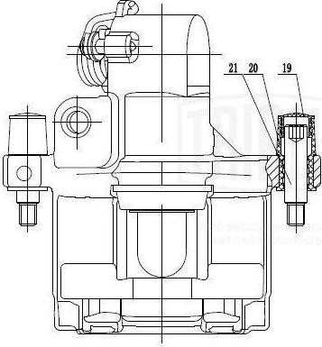 Trialli CF 095111 - Спирачен апарат vvparts.bg