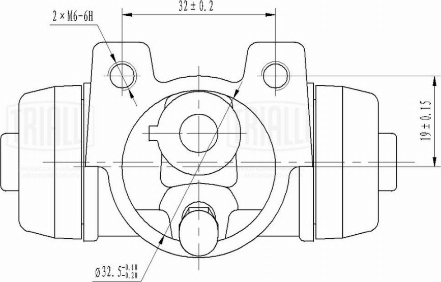 Trialli CF 0316 - Спирачно цилиндърче на колелото vvparts.bg