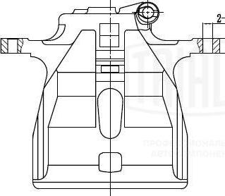 Trialli CF 190610 - Спирачен апарат vvparts.bg