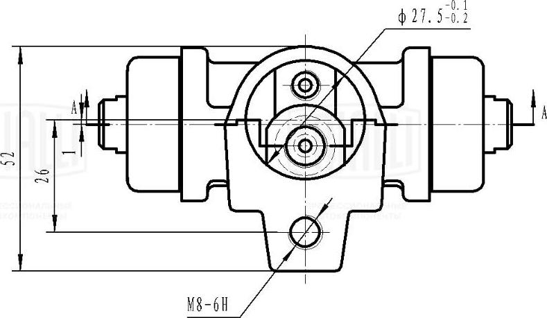 Trialli CF 1846 - Спирачно цилиндърче на колелото vvparts.bg