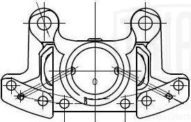 Trialli CF 182019 - Спирачен апарат vvparts.bg