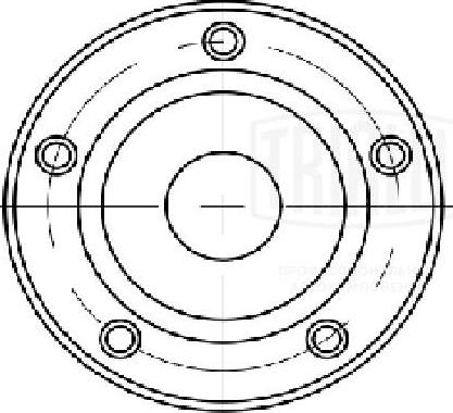 Trialli CM 5636 - Ремъчен обтегач, пистов ремък vvparts.bg