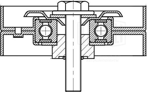 Trialli CM 5094 - Паразитна / водеща ролка, пистов ремък vvparts.bg