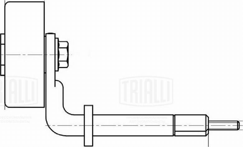 Trialli CM 5092 - Паразитна / водеща ролка, пистов ремък vvparts.bg