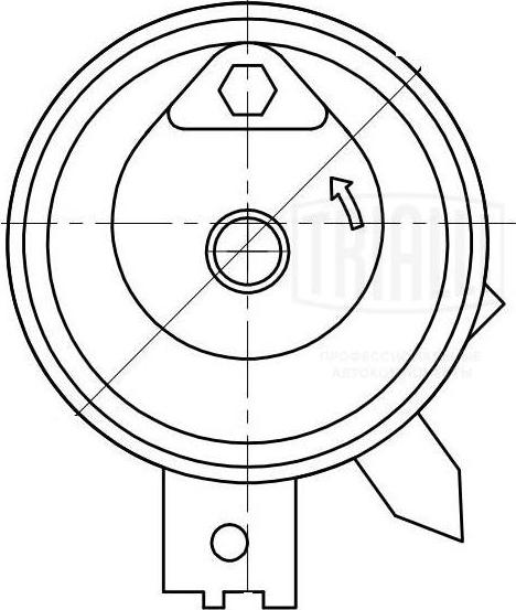 Trialli CM 6130 - Обтяжна ролка, ангренаж vvparts.bg