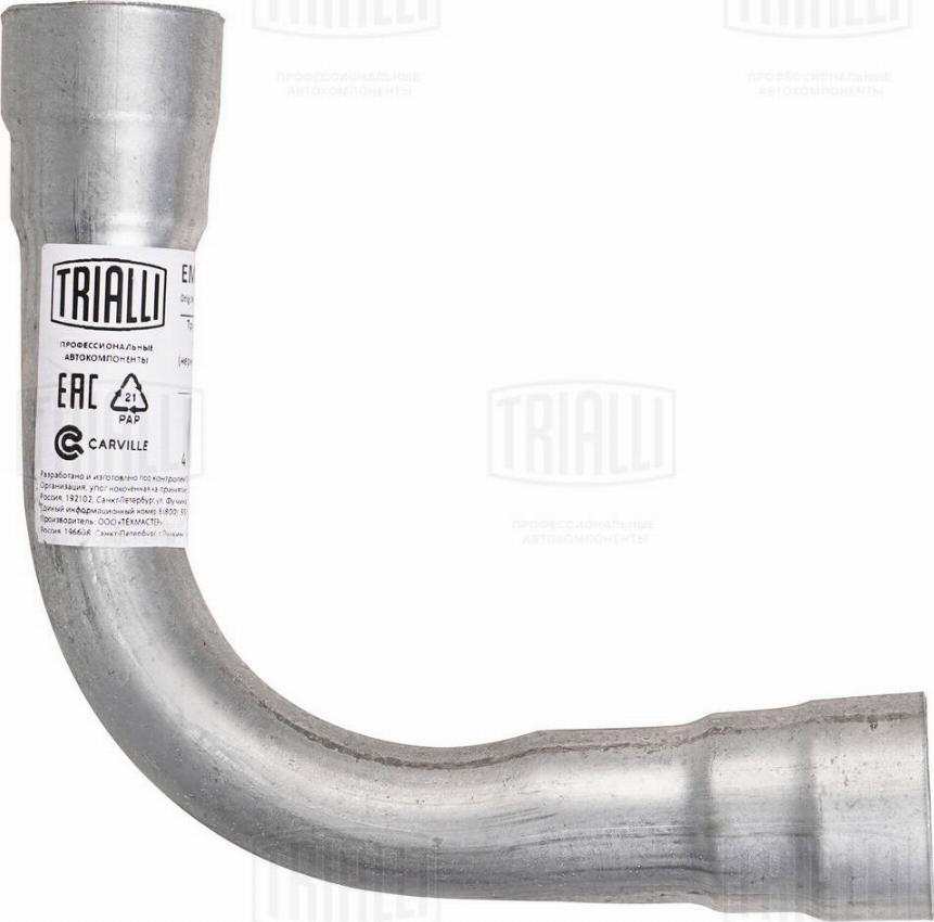 Trialli EMC 0390 - Ауспух, универсален vvparts.bg