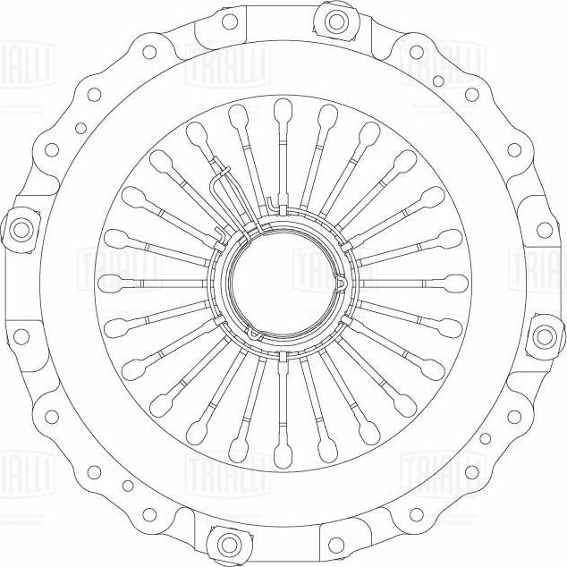 Trialli FS 705 - Притискателен диск vvparts.bg