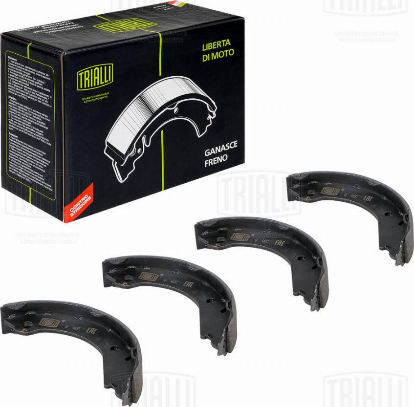 Trialli GF 4600 - Комплект спирачна челюст, ръчна спирачка vvparts.bg