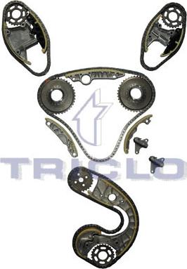 Triclo 422316 - Комплект ангренажна верига vvparts.bg