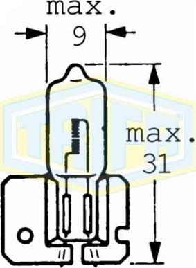 Trifa 01645 - Крушка с нагреваема жичка, фар за мъгла vvparts.bg