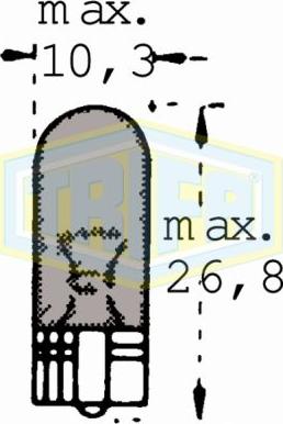 Trifa 31732 - Крушка с нагреваема жичка, мигачи vvparts.bg