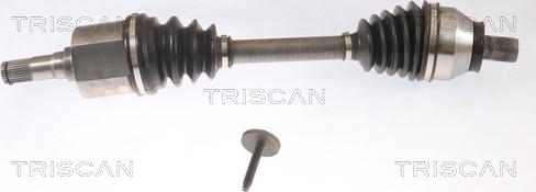 Triscan 8540 16624 - Полуоска vvparts.bg