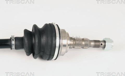 Triscan 8540 24545 - Полуоска vvparts.bg