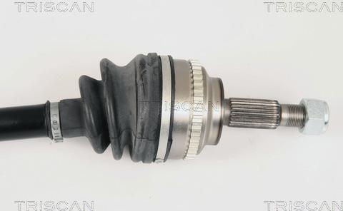 Triscan 8540 25592 - Полуоска vvparts.bg